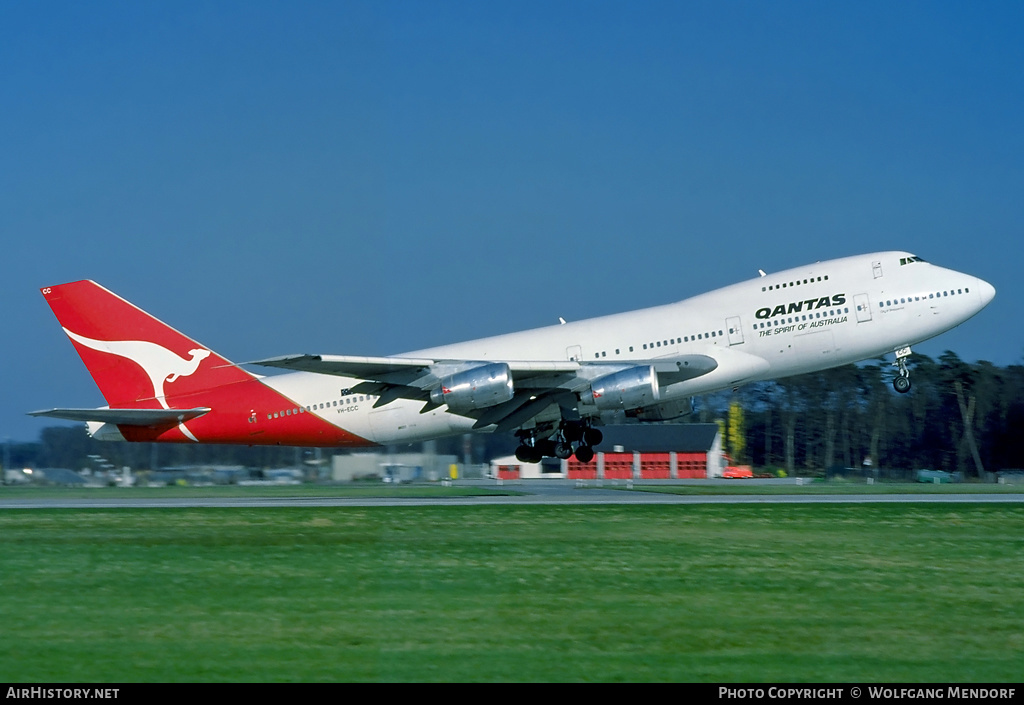 Aircraft Photo of VH-ECC | Boeing 747-238BM | Qantas | AirHistory.net #532733