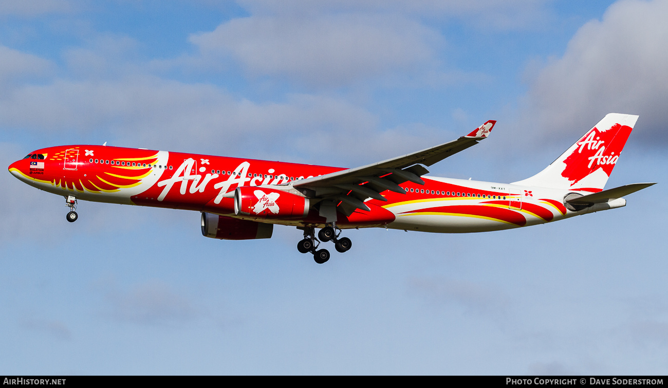 Aircraft Photo of 9M-XXT | Airbus A330-343E | AirAsia X | AirHistory.net #532751