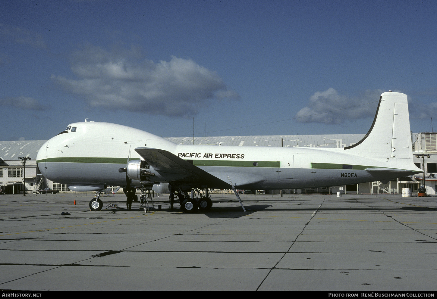 Aircraft Photo of N80FA | Aviation Traders ATL-98 Carvair | Pacific Air Express | AirHistory.net #532758