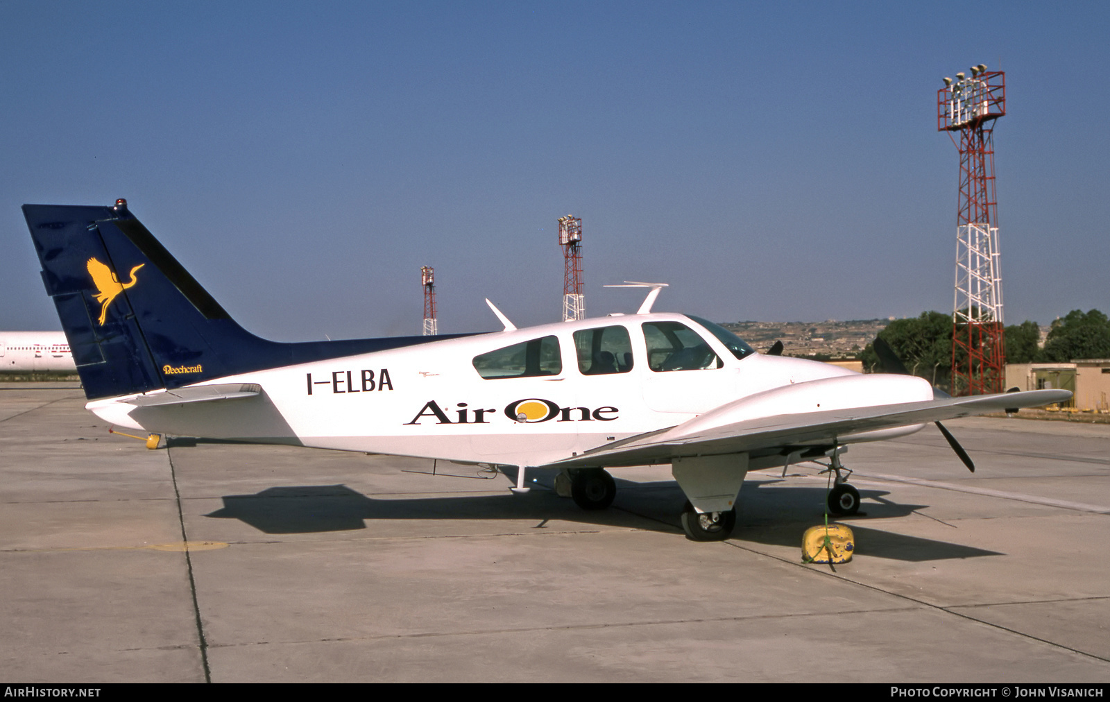 Aircraft Photo of I-ELBA | Beech 95-B55 Baron | Air One | AirHistory.net #532765