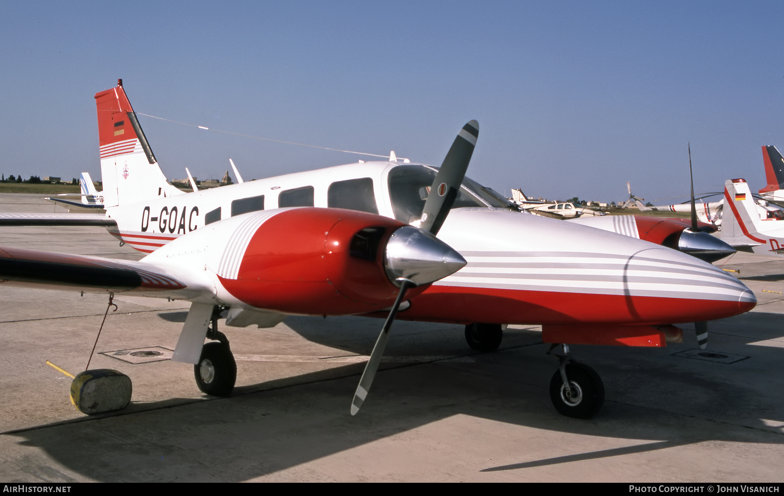 Aircraft Photo of D-GOAC | Piper PA-34-200T Seneca II | AirHistory.net #532766