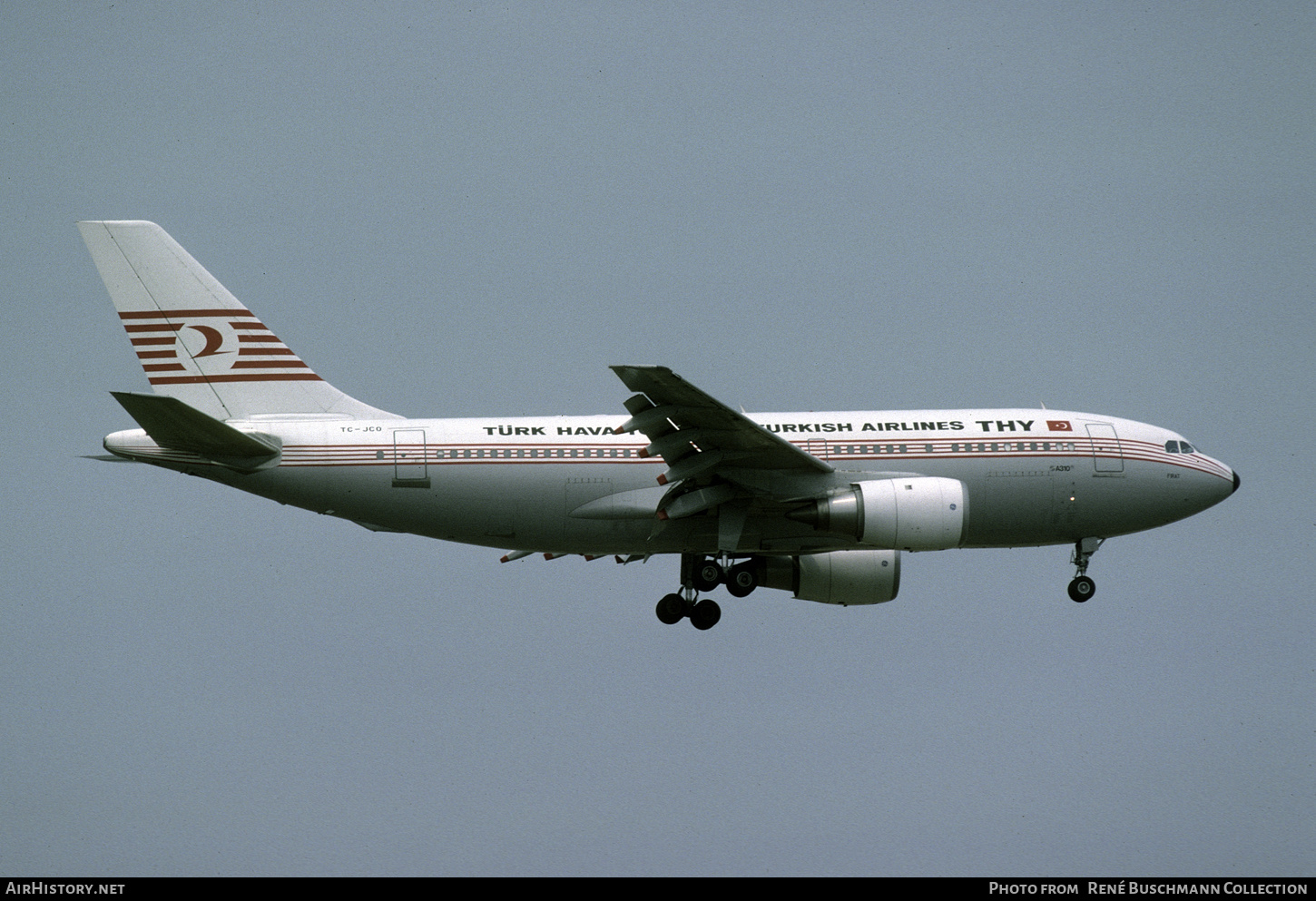 Aircraft Photo of TC-JCO | Airbus A310-203 | THY Türk Hava Yolları - Turkish Airlines | AirHistory.net #532786