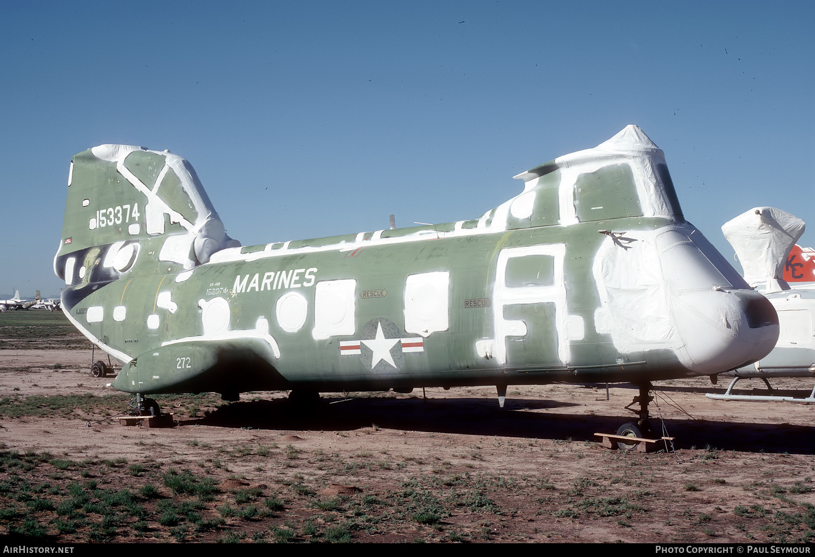 Aircraft Photo of 153374 | Boeing Vertol CH-46D Sea Knight | USA - Marines | AirHistory.net #532789