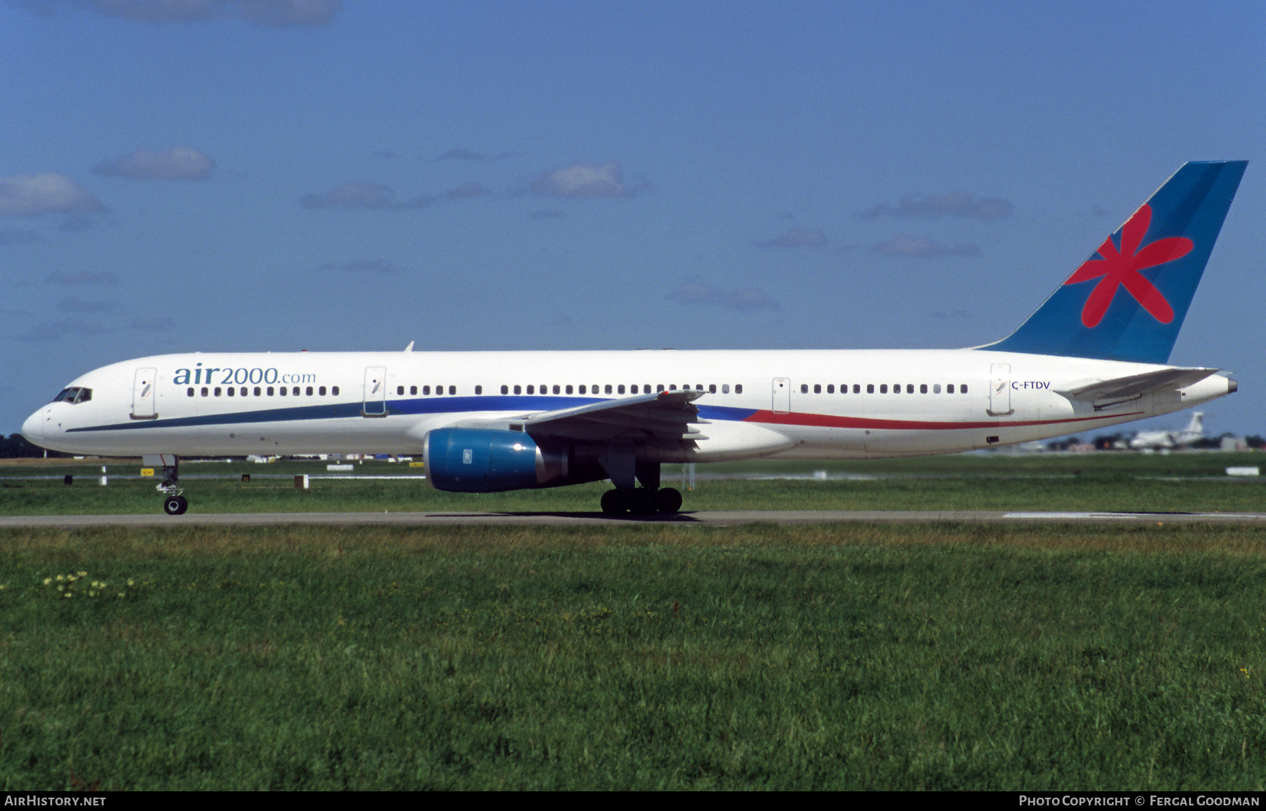 Aircraft Photo of C-FTDV | Boeing 757-28A | Air 2000 | AirHistory.net #532795