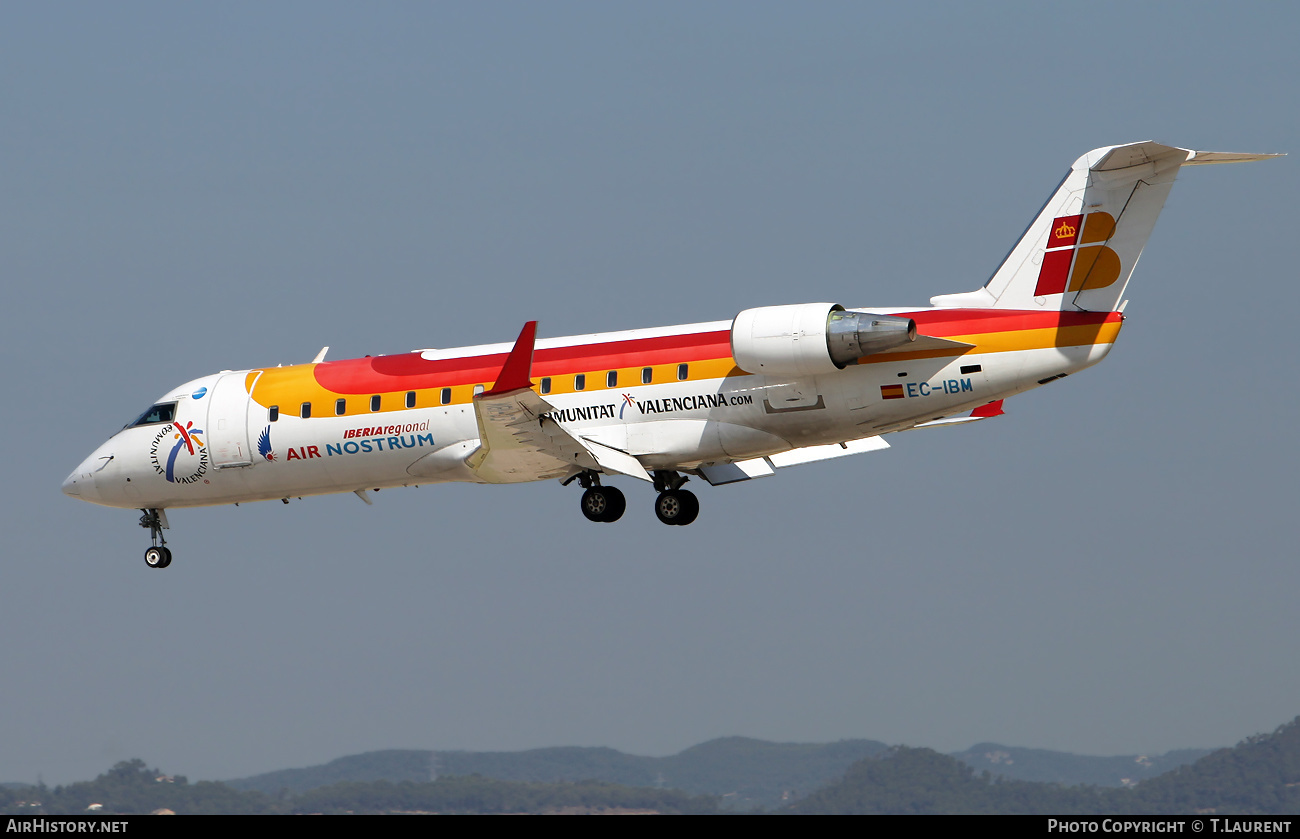 Aircraft Photo of EC-IBM | Bombardier CRJ-200ER (CL-600-2B19) | Iberia Regional | AirHistory.net #532817