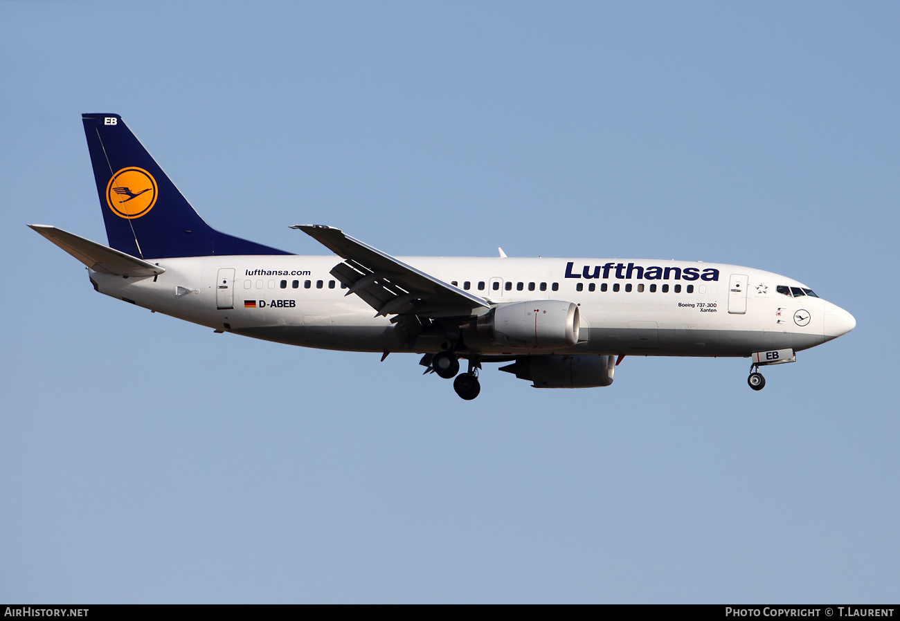 Aircraft Photo of D-ABEB | Boeing 737-330 | Lufthansa | AirHistory.net #532840