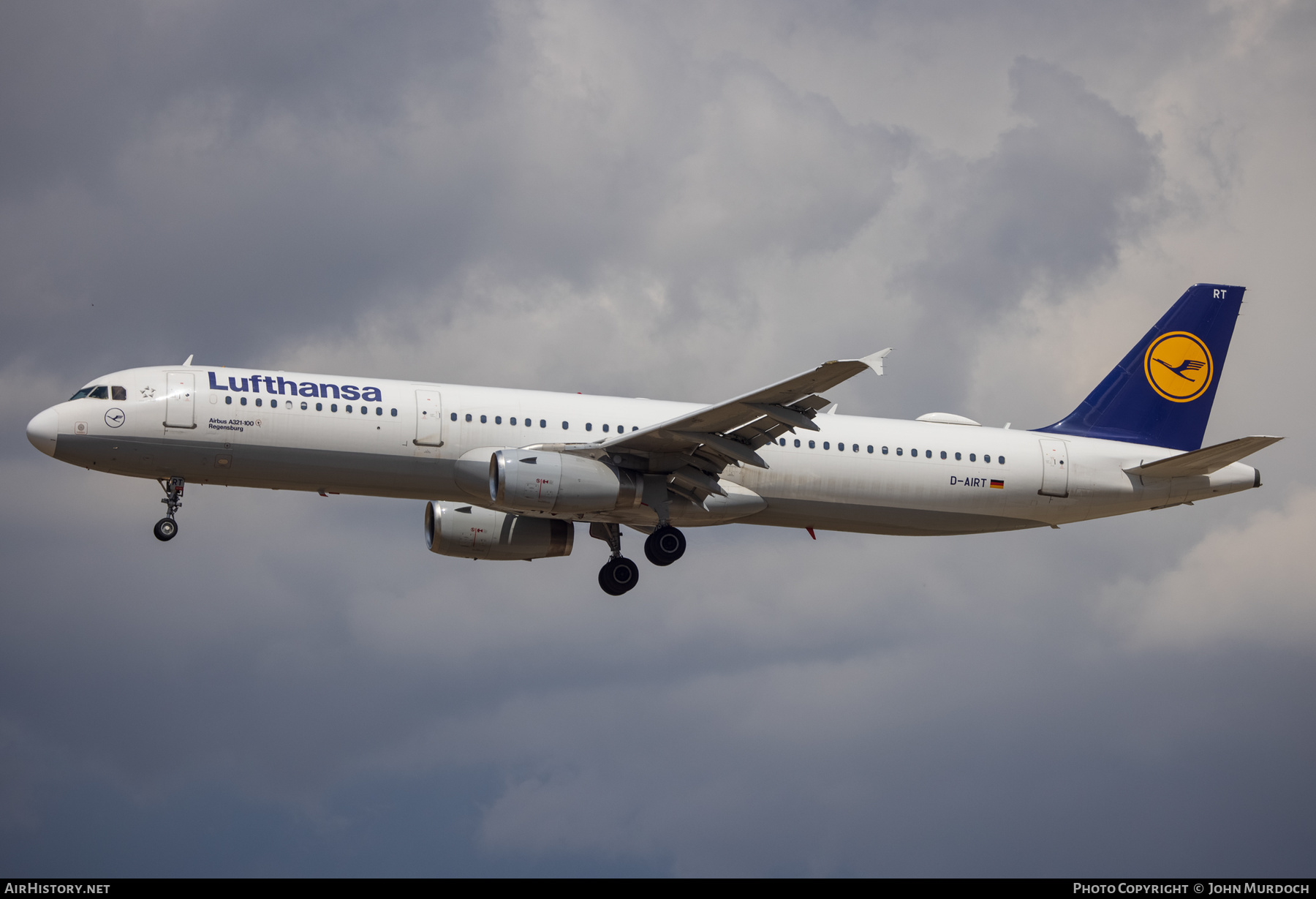 Aircraft Photo of D-AIRT | Airbus A321-131 | Lufthansa | AirHistory.net #532859