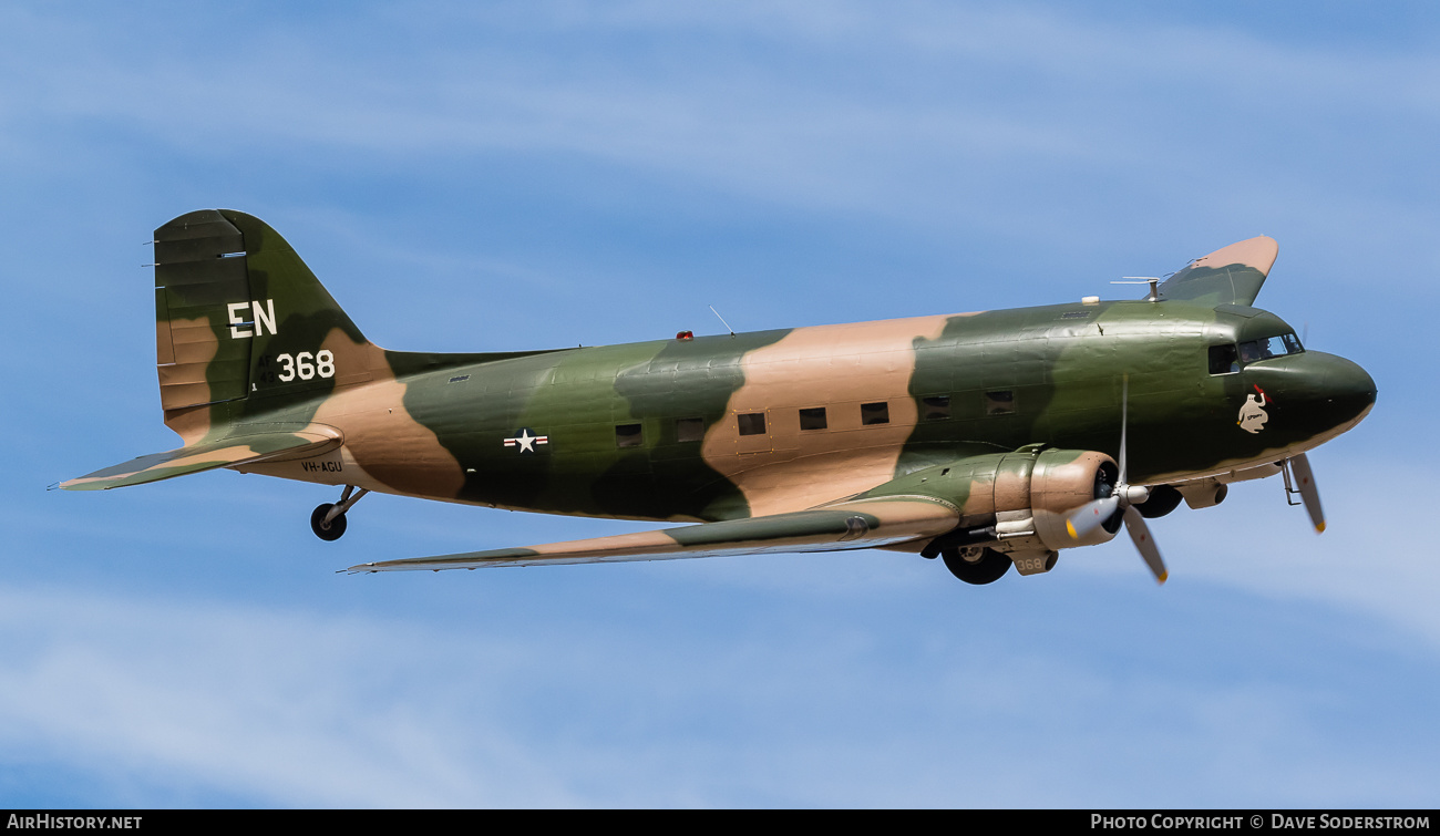Aircraft Photo of VH-AGU / 43-368 | Douglas C-47B Skytrain | USA - Air Force | AirHistory.net #532872
