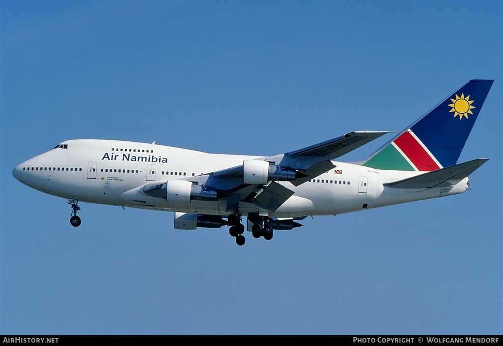 Aircraft Photo of ZS-SPC | Boeing 747SP-44 | Air Namibia | AirHistory.net #532876