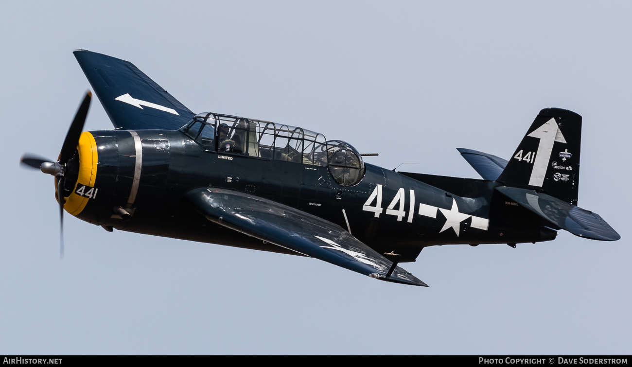 Aircraft Photo of VH-MML / 53857 | Grumman TBM-3E Avenger | USA - Navy | AirHistory.net #532879