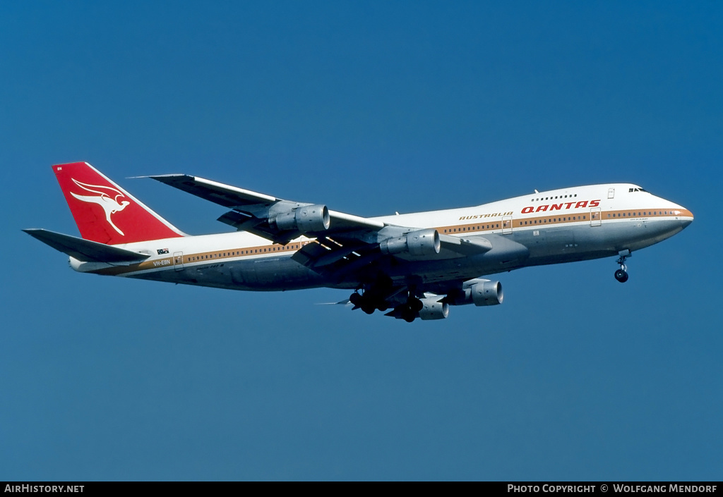 Aircraft Photo of VH-EBN | Boeing 747-238B | Qantas | AirHistory.net #532880