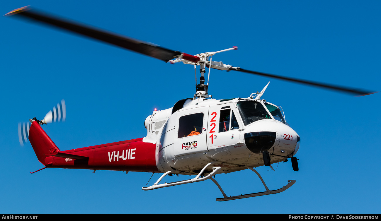 Aircraft Photo of VH-UIE | Bell UH-1E Iroquois | Pay's Helicopters | AirHistory.net #532891