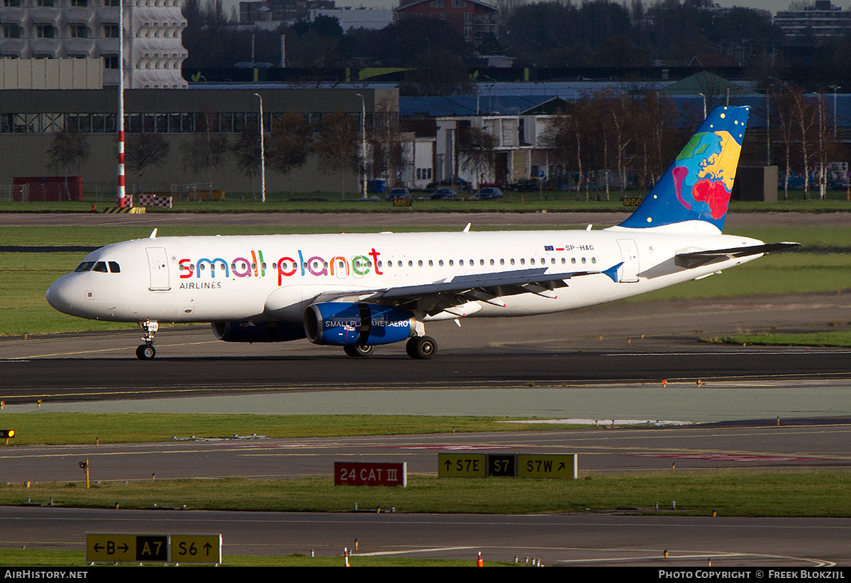Aircraft Photo of SP-HAG | Airbus A320-232 | Small Planet Airlines | AirHistory.net #532897