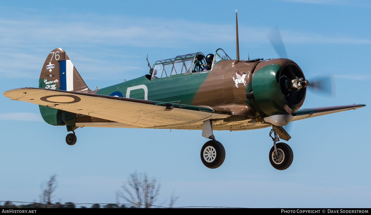 Aircraft Photo of VH-WWY / A20-176 | Commonwealth CA-3 Wirraway Mk II | Paul Bennet Airshows | Australia - Air Force | AirHistory.net #532904