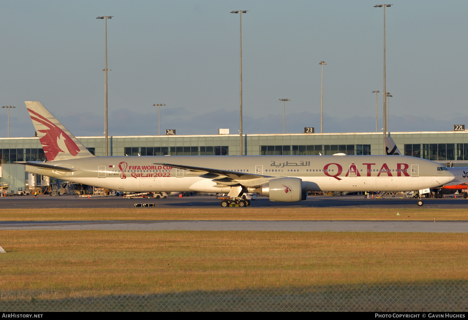 Aircraft Photo of A7-BAI | Boeing 777-3DZ/ER | Qatar Airways | AirHistory.net #532907