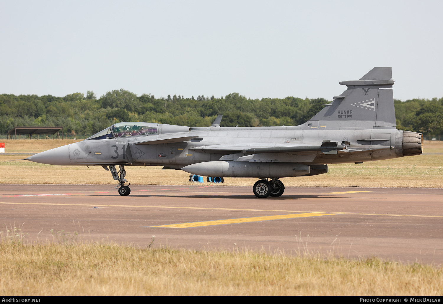 Aircraft Photo of 31 | Saab JAS 39C Gripen | Hungary - Air Force | AirHistory.net #532913