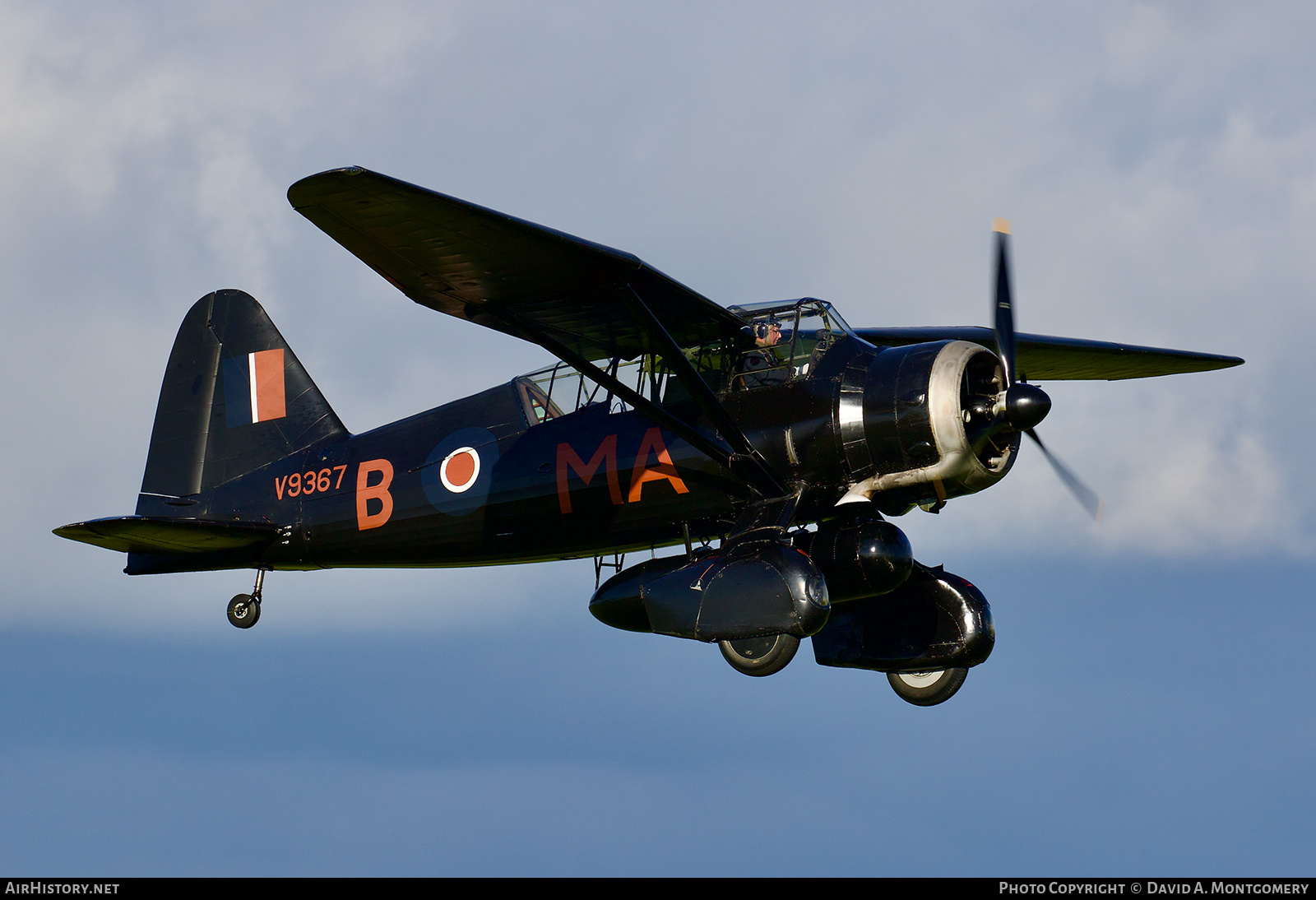 Aircraft Photo of G-AZWT / V9367 | Westland Lysander Mk3A | UK - Air Force | AirHistory.net #532917