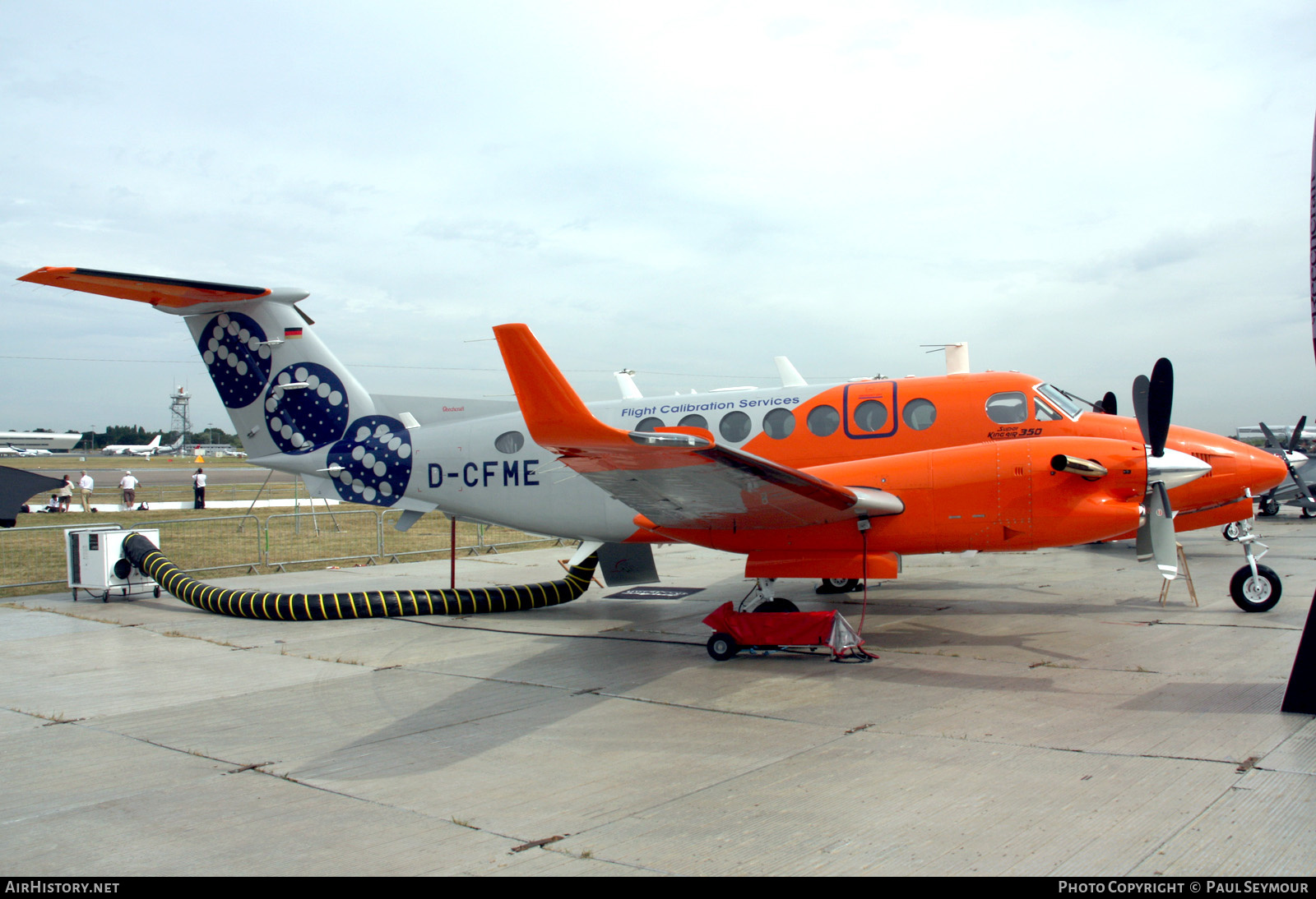 Aircraft Photo of D-CFME | Hawker Beechcraft 350 King Air (B300) | Flight Calibration Services - FCS | AirHistory.net #532919