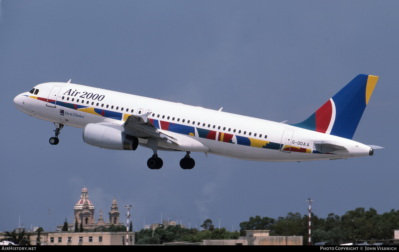 Aircraft Photo of G-OOAA | Airbus A320-231 | Air 2000 | AirHistory.net #532926