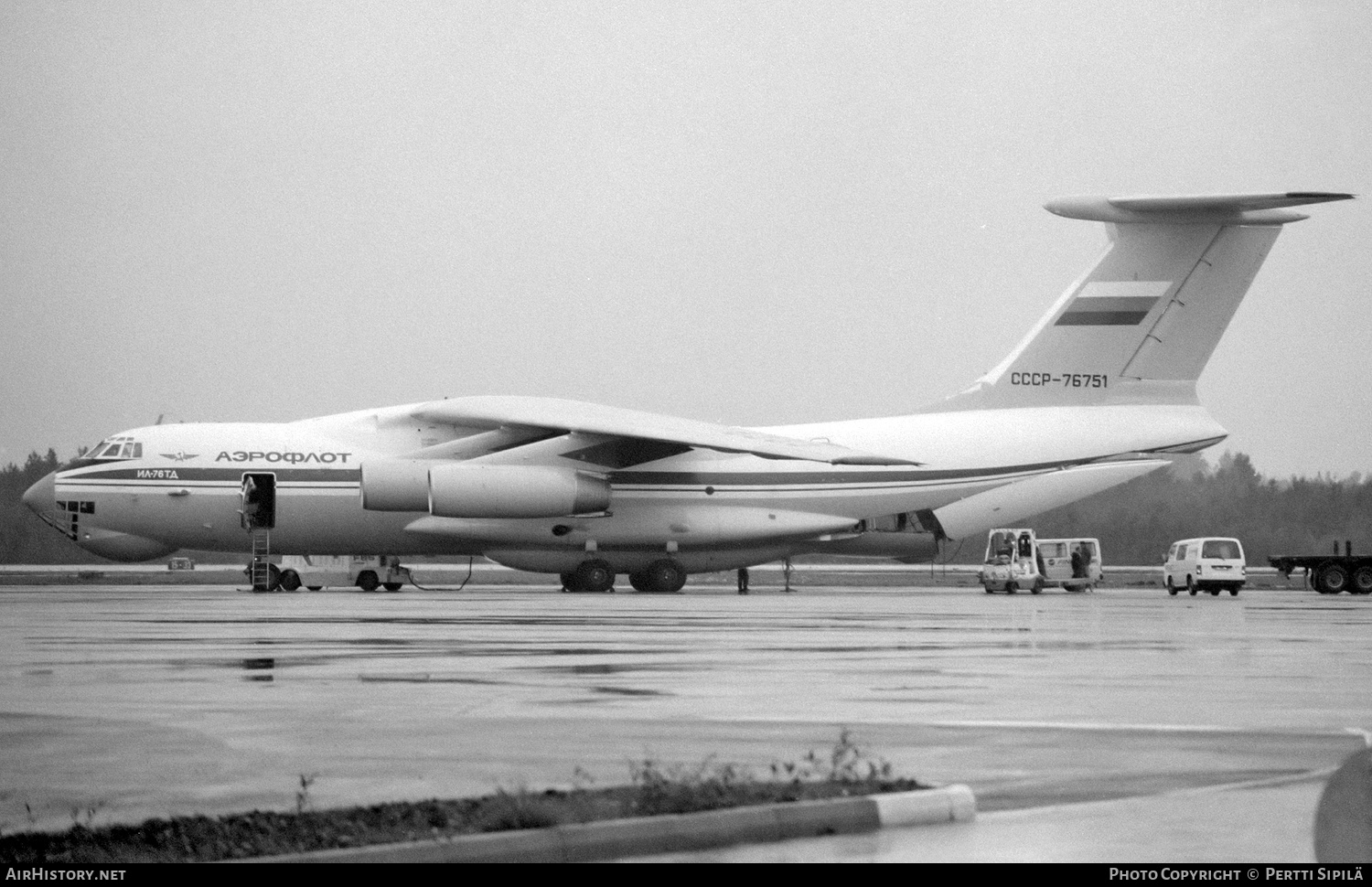 Aircraft Photo of CCCP-76751 | Ilyushin Il-76TD | Aeroflot | AirHistory.net #532930