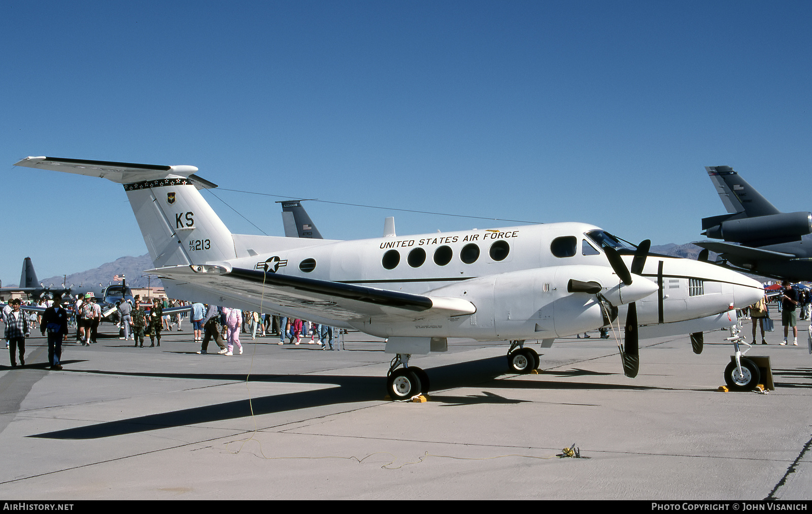 Aircraft Photo of 73-1213 / AF73-213 | Beech C-12C Huron | USA - Air Force | AirHistory.net #532936