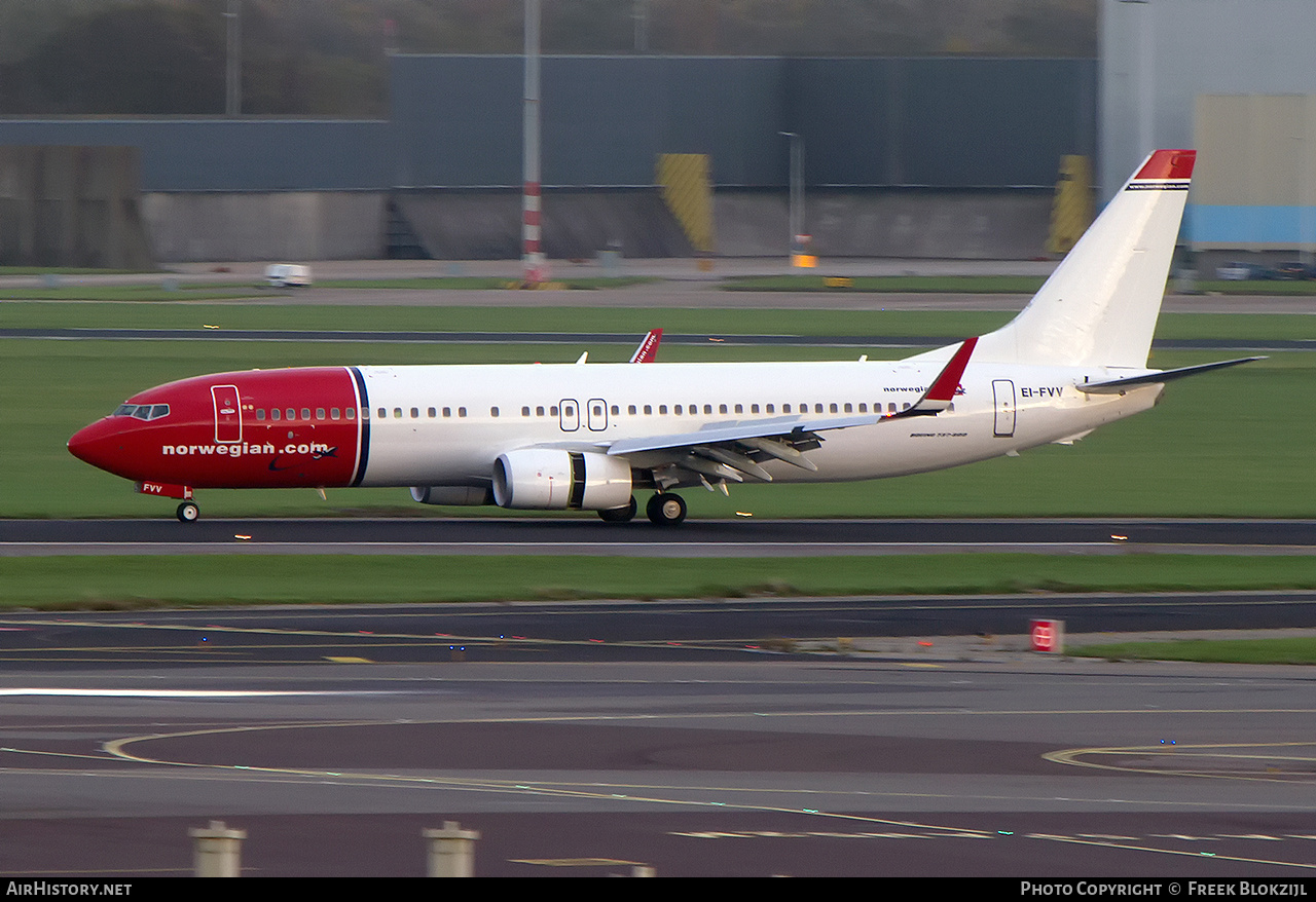 Aircraft Photo of EI-FVV | Boeing 737-8JP | Norwegian | AirHistory.net #532954