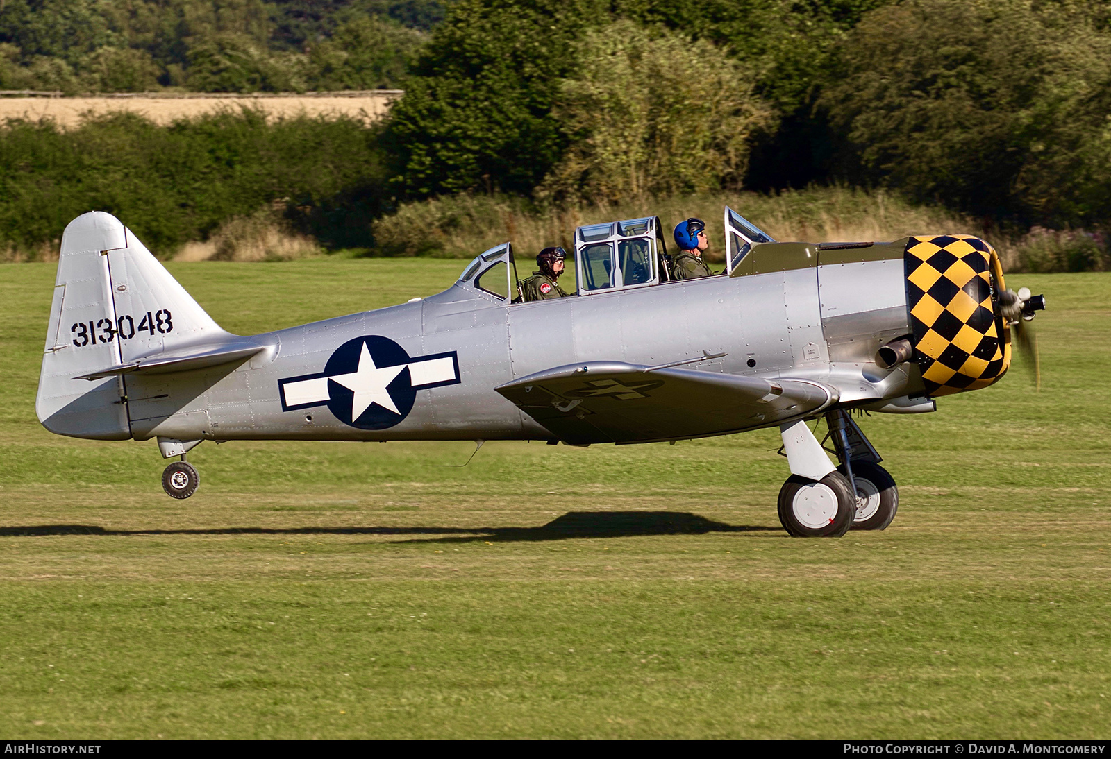 Aircraft Photo of G-TDJN / 313048 | North American AT-6D Harvard III | USA - Air Force | AirHistory.net #532956