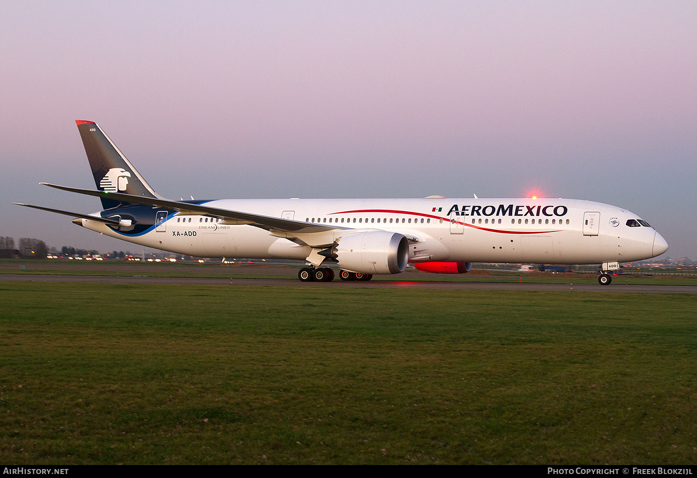 Aircraft Photo of XA-ADD | Boeing 787-9 Dreamliner | AeroMéxico | AirHistory.net #532960