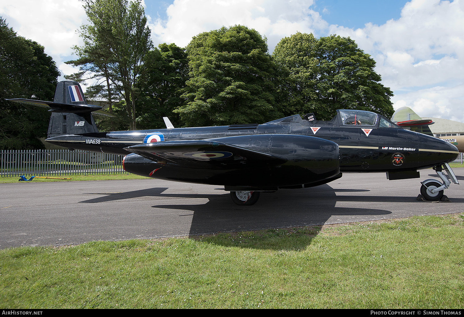 Aircraft Photo of WA638 | Gloster Meteor T7 (Mod) | UK - Air Force | AirHistory.net #532961