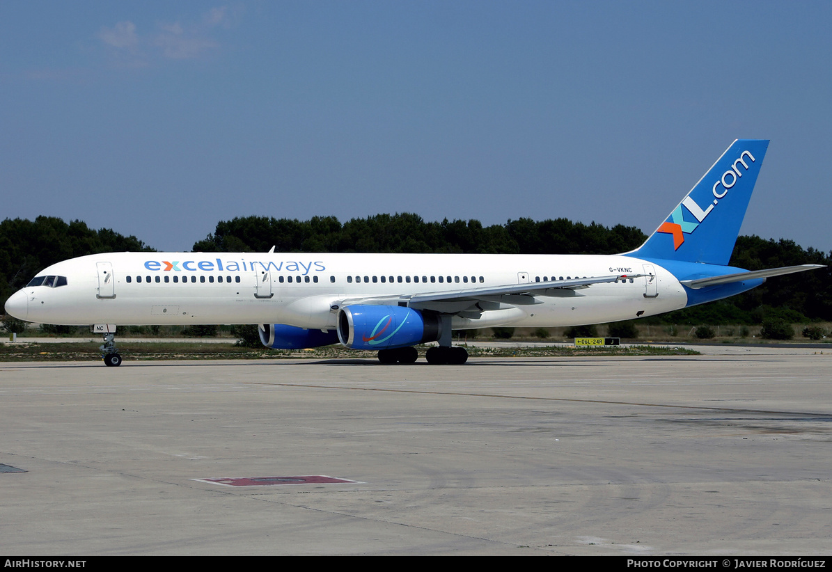 Aircraft Photo of G-VKNC | Boeing 757-225 | Excel Airways | AirHistory.net #532971