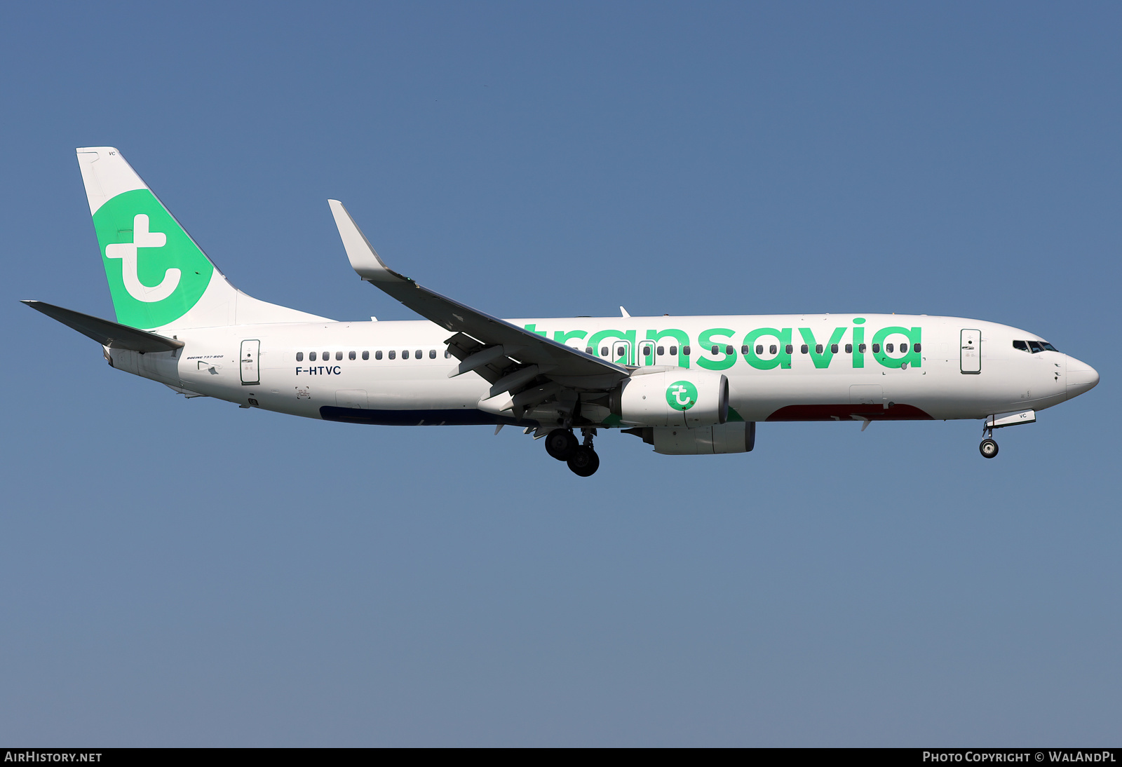 Aircraft Photo of F-HTVC | Boeing 737-8K2 | Transavia | AirHistory.net #532972