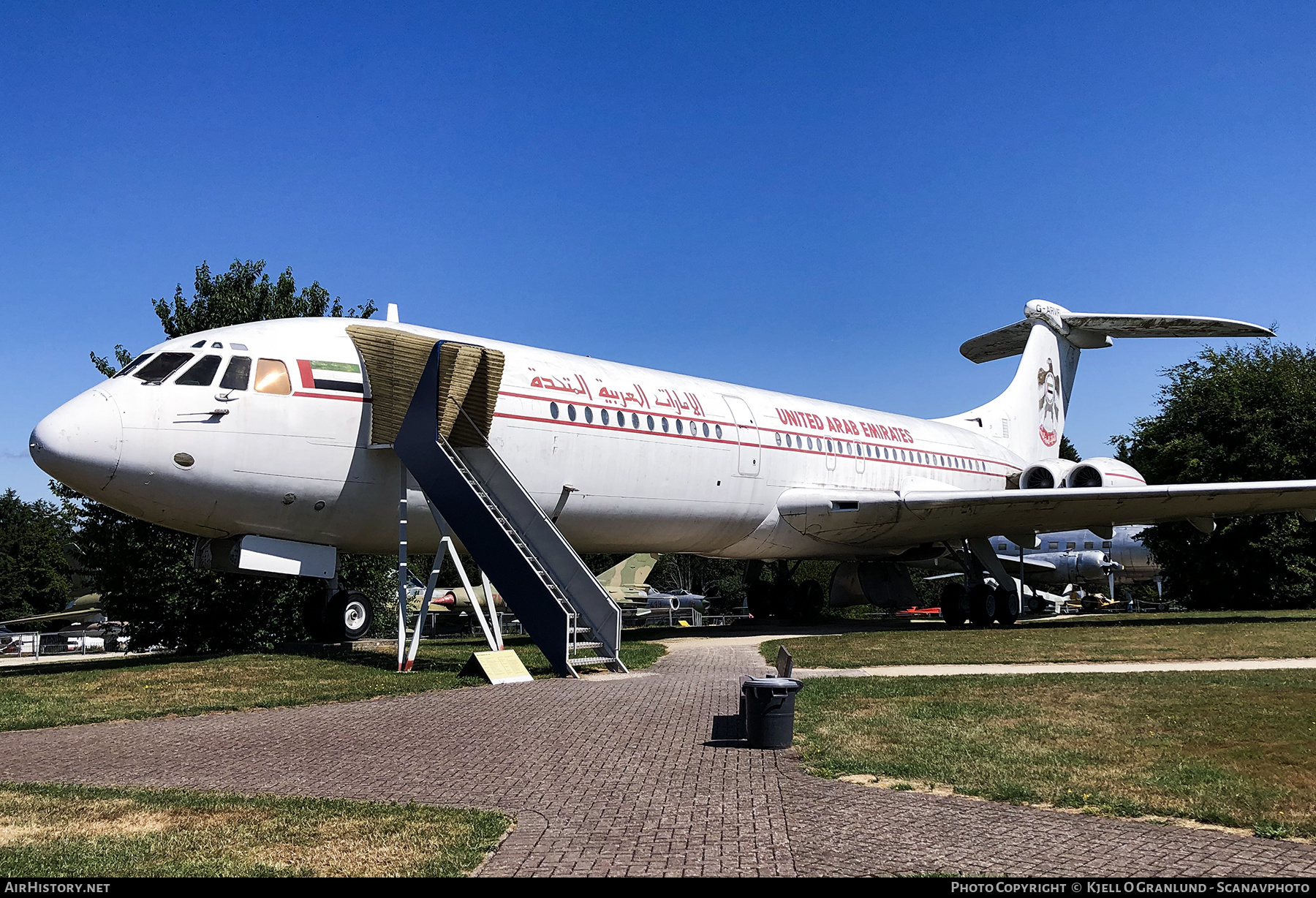 Aircraft Photo of G-ARVF | Vickers VC10 Srs1101 | United Arab Emirates Government | AirHistory.net #532975