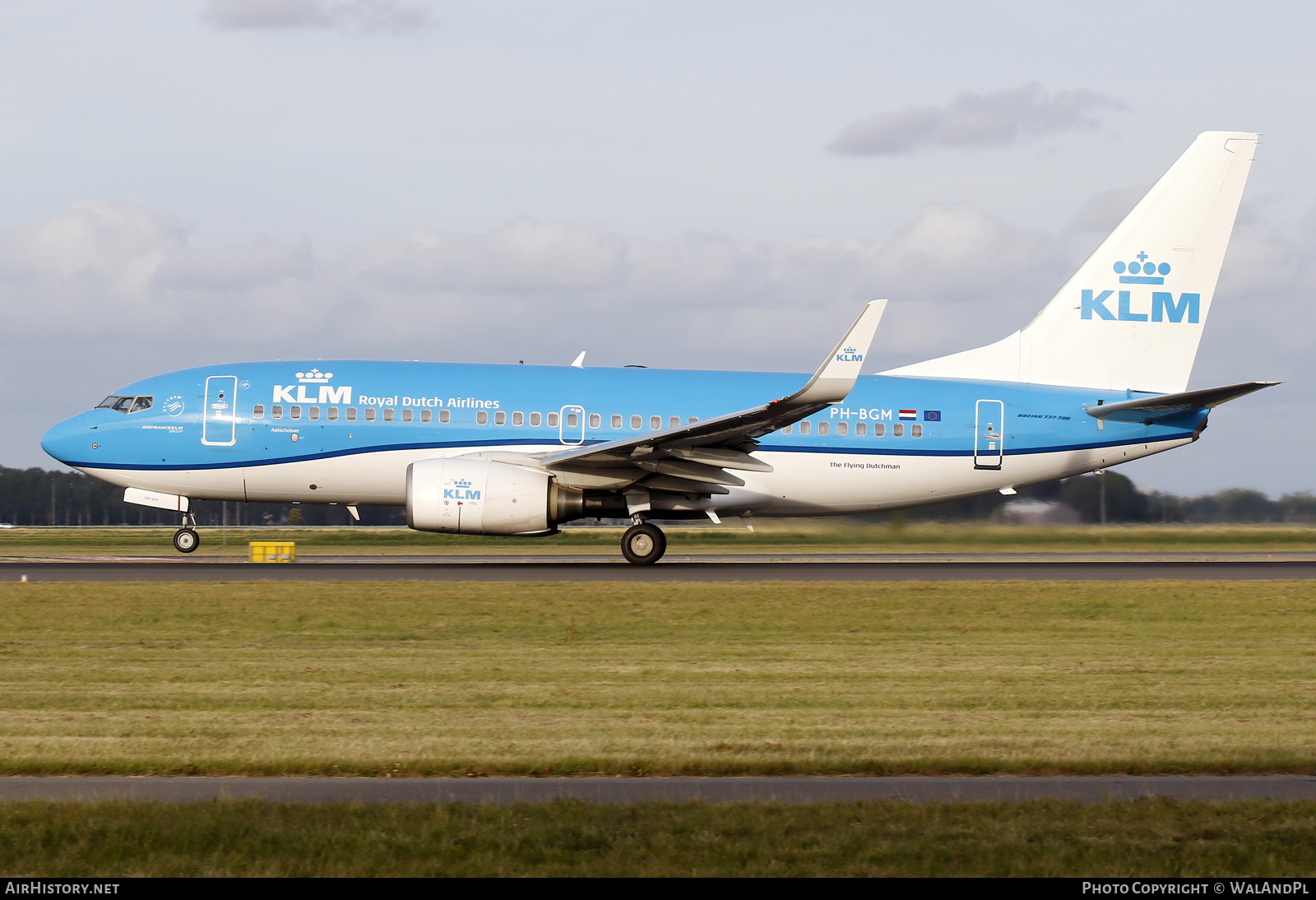 Aircraft Photo of PH-BGM | Boeing 737-7K2 | KLM - Royal Dutch Airlines | AirHistory.net #532986