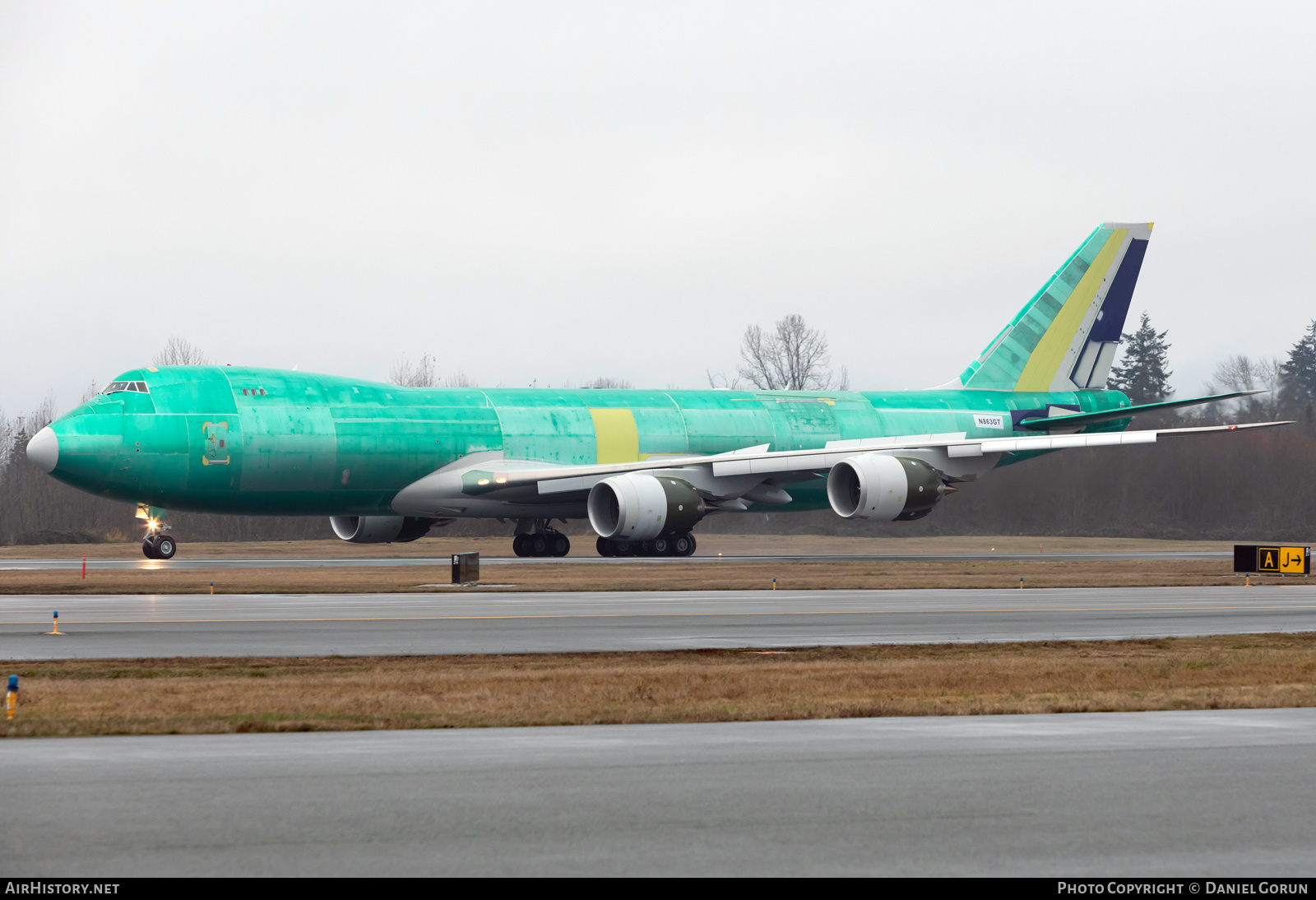 Aircraft Photo of N863GT | Boeing 747-87UF/SCD | Boeing | AirHistory.net #533021