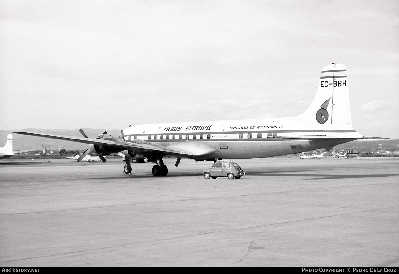 Aircraft Photo of EC-BBH | Douglas DC-7 | Trans Europa | AirHistory.net #533026