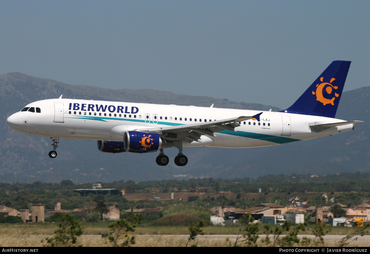 Aircraft Photo of EC-LAJ | Airbus A320-214 | Iberworld Airlines | AirHistory.net #533027