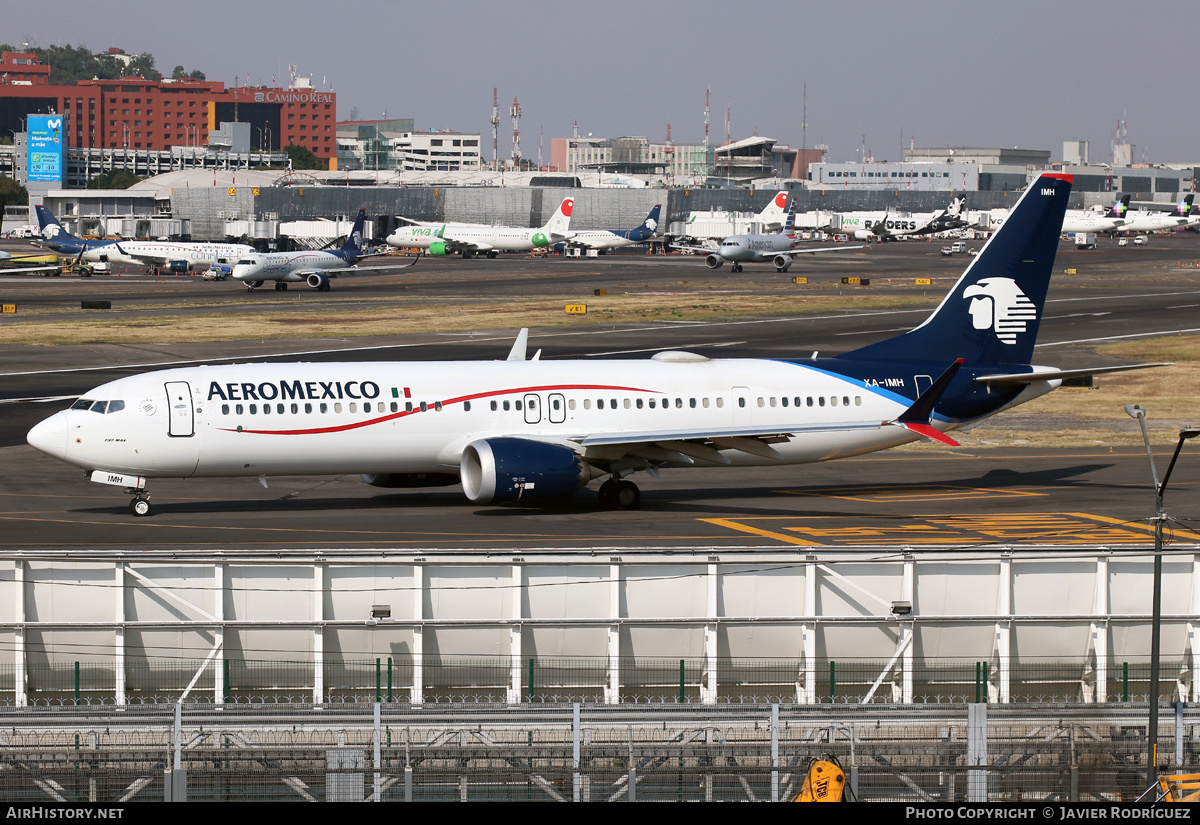 Aircraft Photo of XA-IMH | Boeing 737-9 Max 9 | AeroMéxico | AirHistory.net #533033