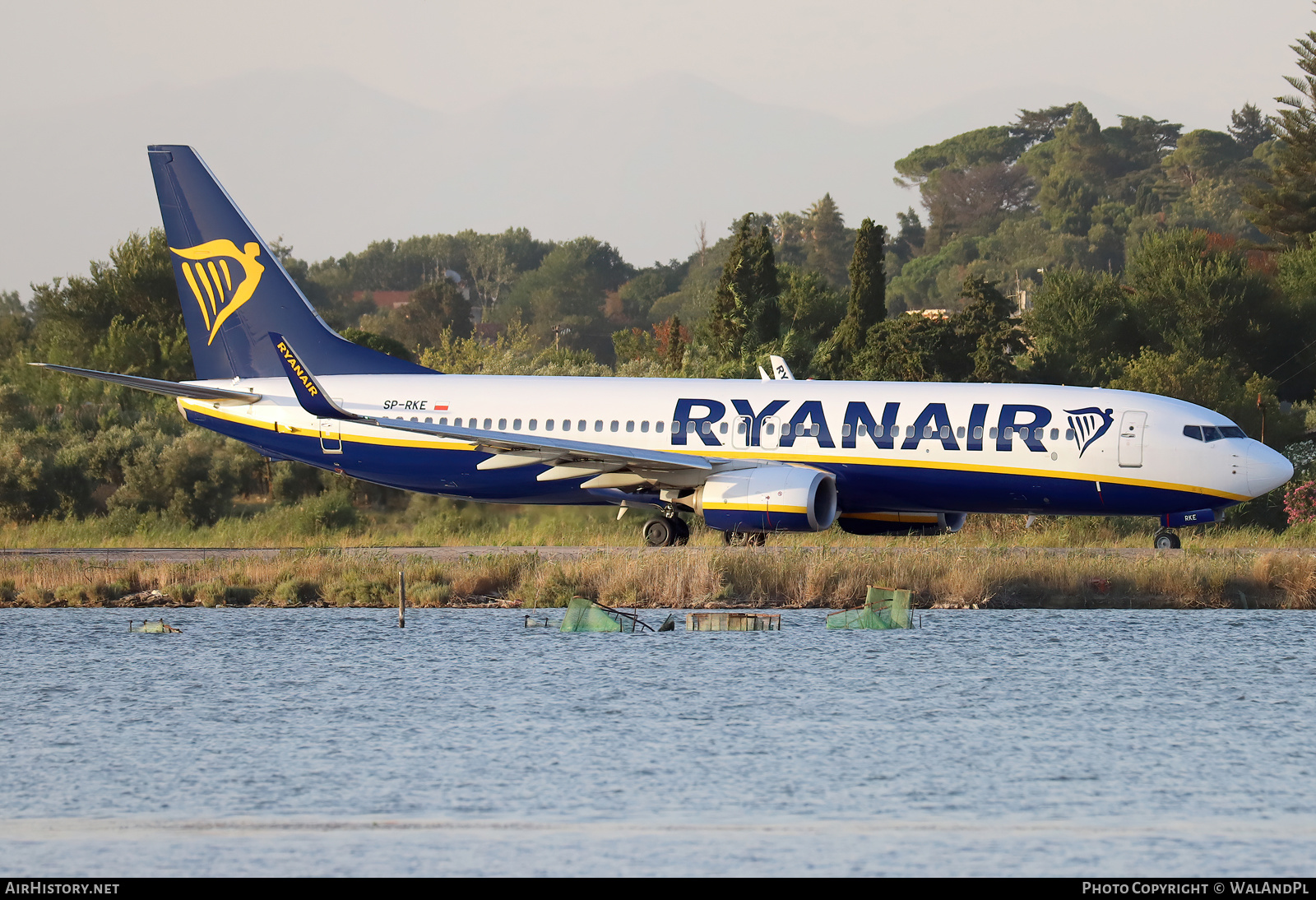 Aircraft Photo of SP-RKE | Boeing 737-8AS | Ryanair | AirHistory.net #533037