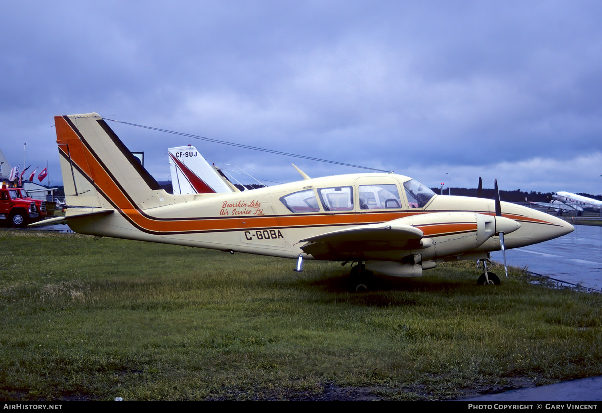 Aircraft Photo of C-GOBA | Piper PA-23-250 Aztec E | Bearskin Lake Air Service | AirHistory.net #533044