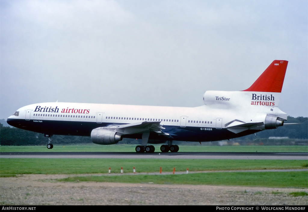 Aircraft Photo of G-BHBR | Lockheed L-1011-385-1-15 TriStar 200 | British Airtours | AirHistory.net #533047