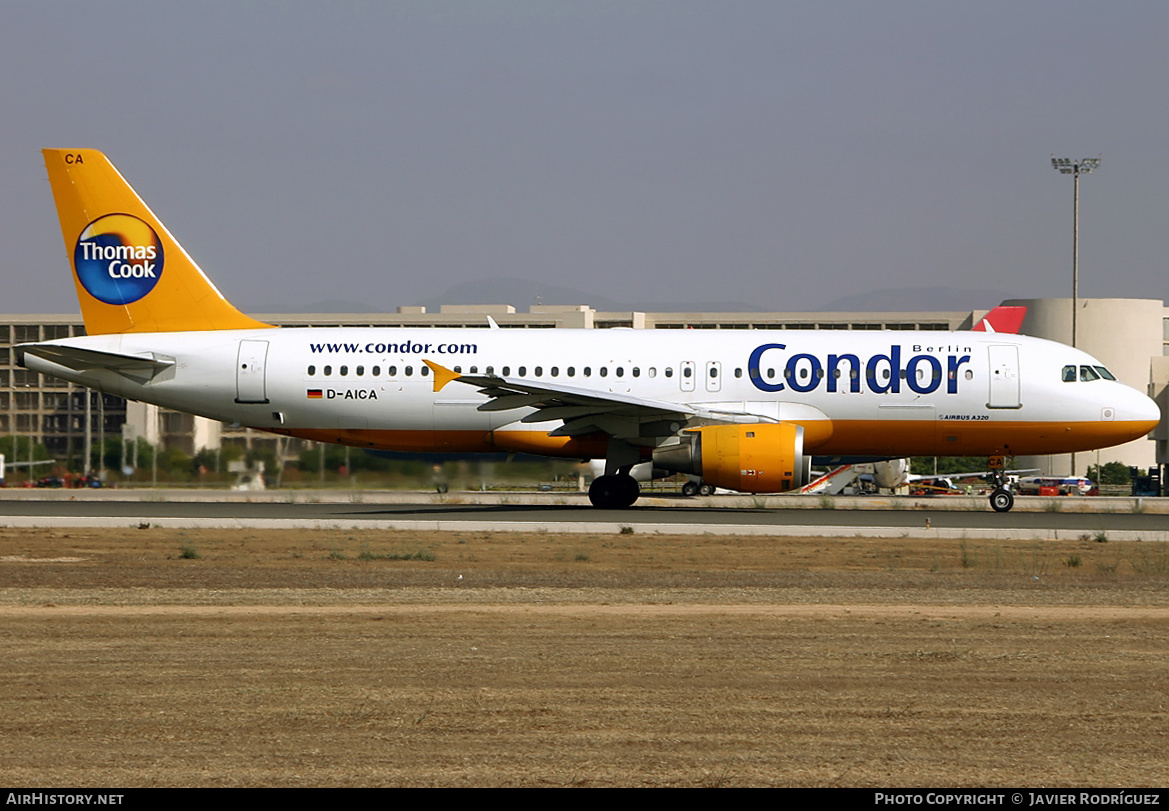 Aircraft Photo of D-AICA | Airbus A320-212 | Condor Berlin | AirHistory.net #533049