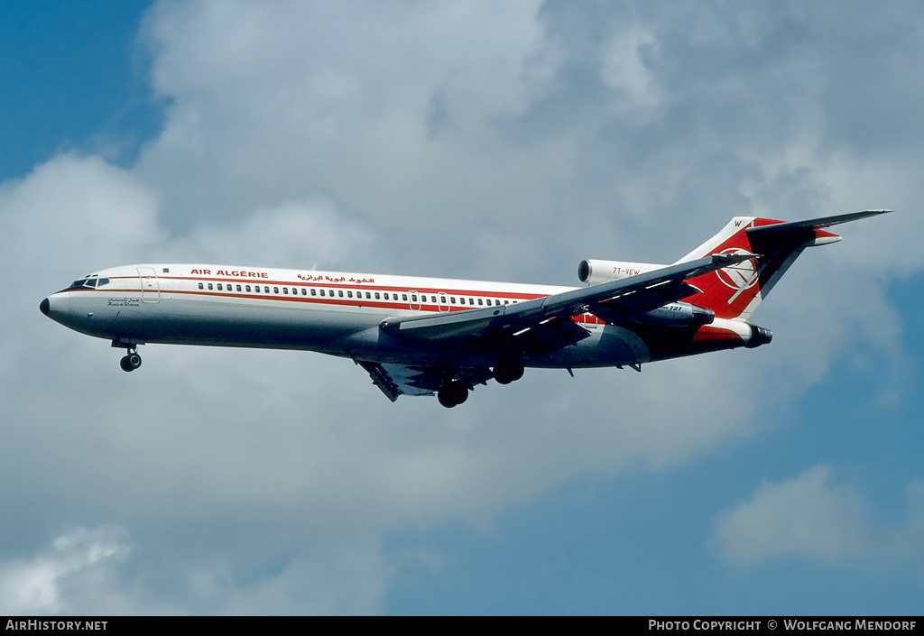 Aircraft Photo of 7T-VEW | Boeing 727-2D6/Adv | Air Algérie | AirHistory.net #533050