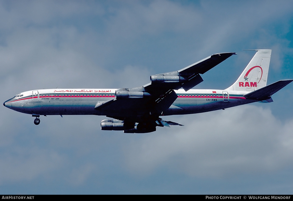 Aircraft Photo of CN-RMB | Boeing 707-351C | Royal Air Maroc - RAM | AirHistory.net #533055