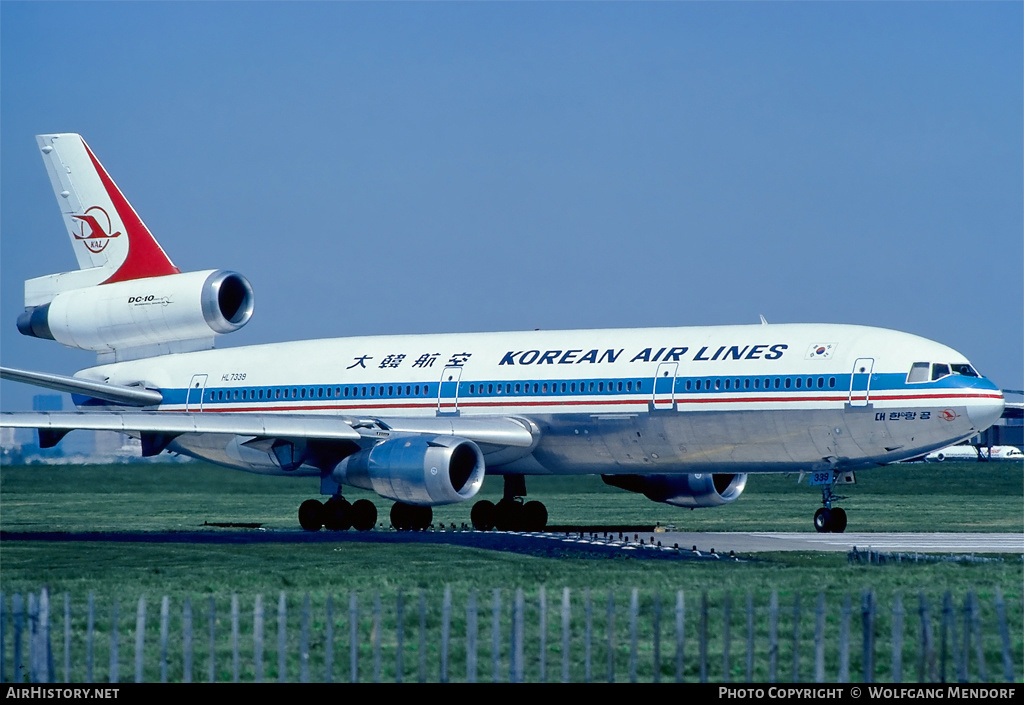 Aircraft Photo of HL7339 | McDonnell Douglas DC-10-30CF | Korean Air Lines | AirHistory.net #533062