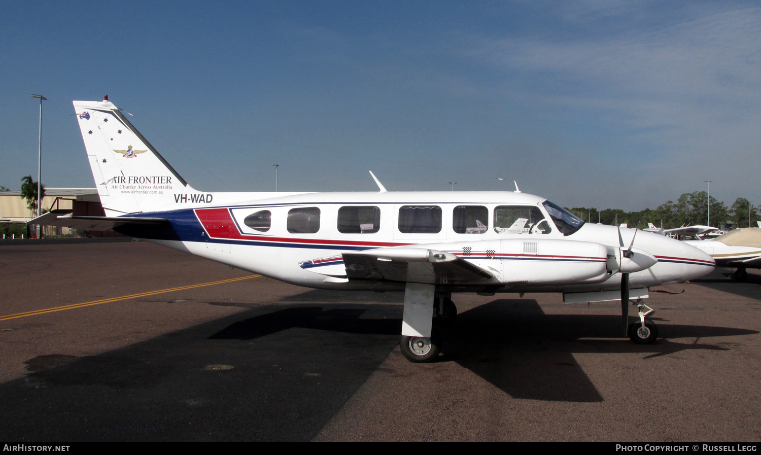 Aircraft Photo of VH-WAD | Piper PA-31-350 Navajo Chieftain | Air Frontier | AirHistory.net #533081