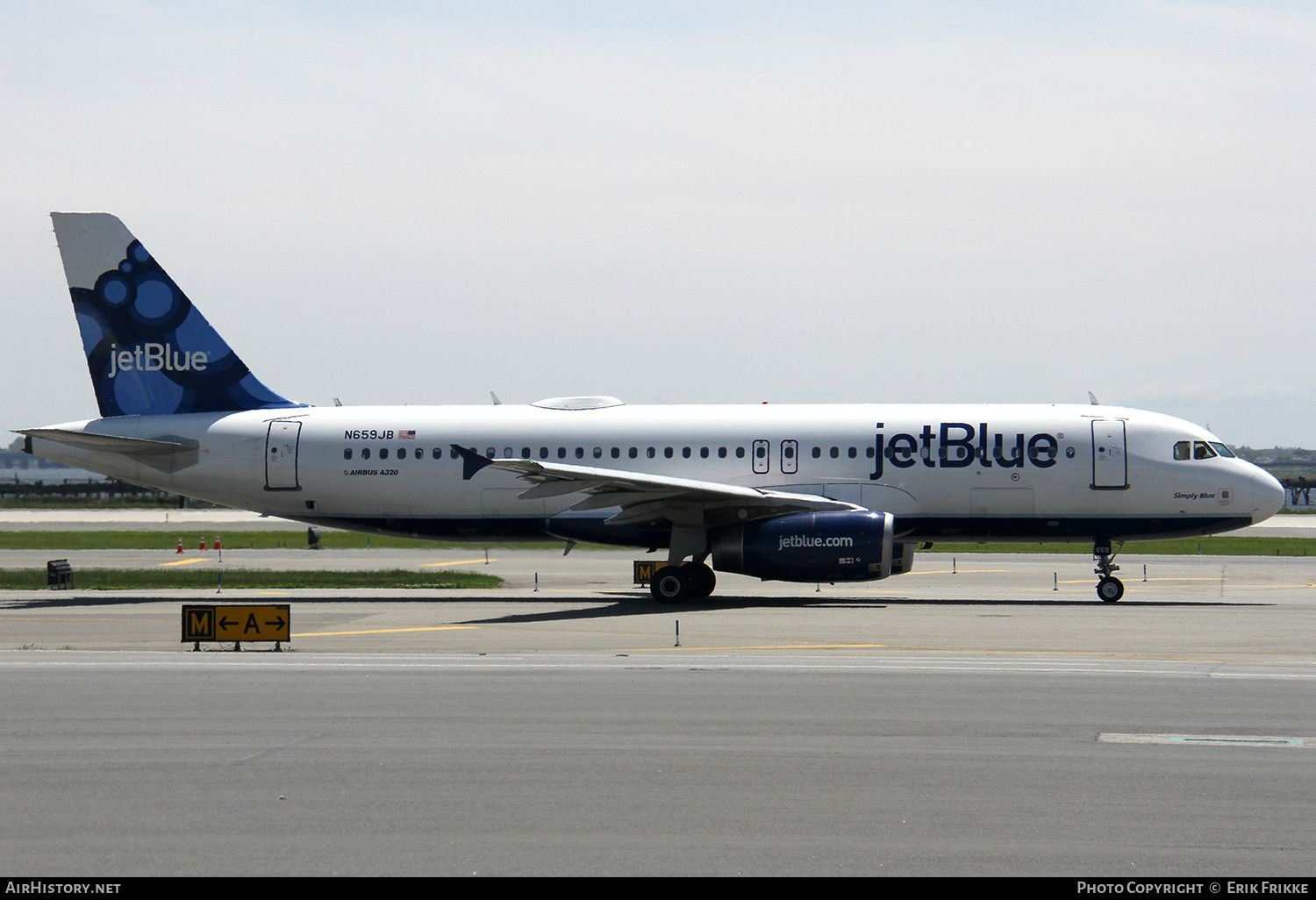 Aircraft Photo of N659JB | Airbus A320-232 | JetBlue Airways | AirHistory.net #533087