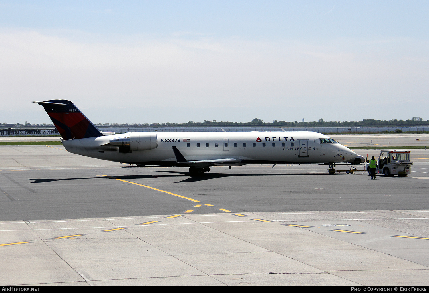 Aircraft Photo of N8837B | Bombardier CRJ-100LR (CL-600-2B19) | Delta Connection | AirHistory.net #533090