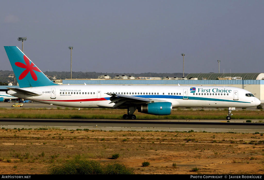 Aircraft Photo of G-OOBC | Boeing 757-28A | First Choice Airways | AirHistory.net #533092