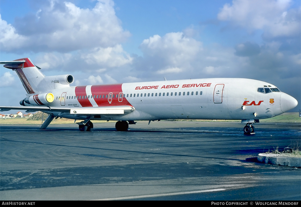Aircraft Photo of F-GCGQ | Boeing 727-227/Adv | EAS - Europe Aero Service | AirHistory.net #533093