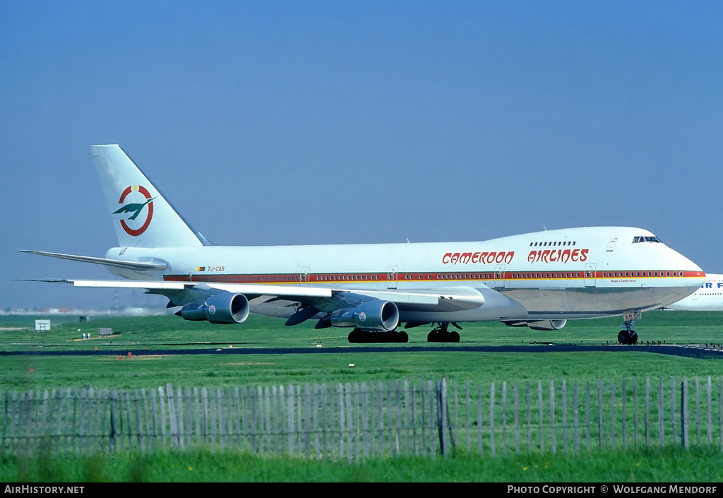 Aircraft Photo of TJ-CAB | Boeing 747-2H7BM | Cameroon Airlines | AirHistory.net #533102